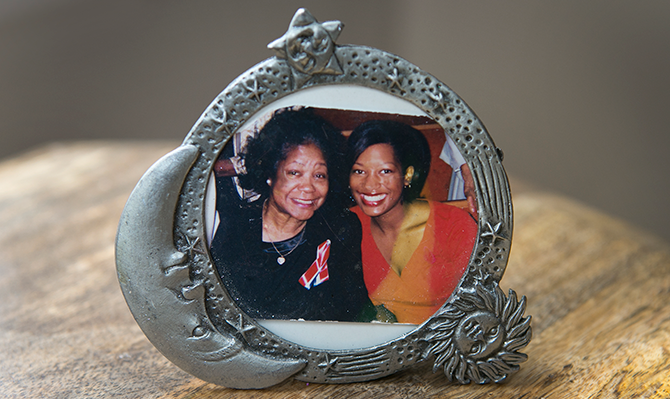 picture frame of grandmother