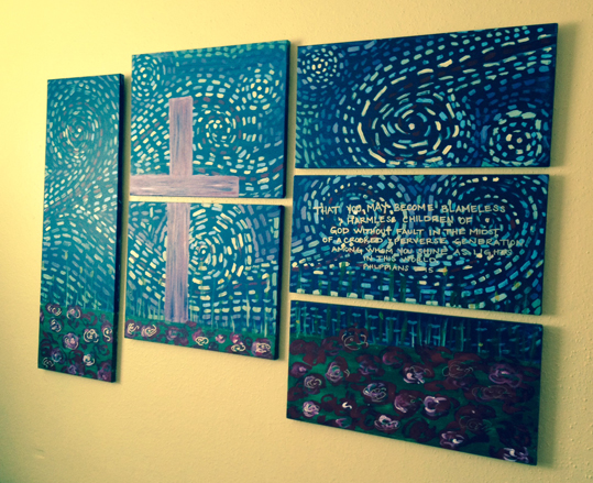 Christian-themed painting 
