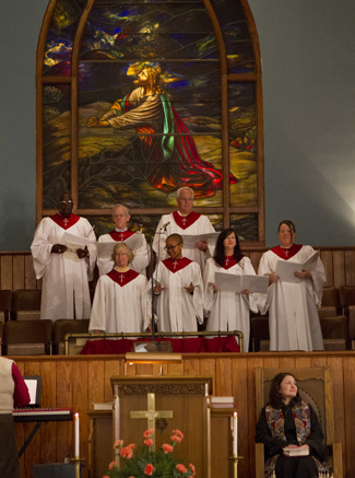 Choir at Triune Mercy Center